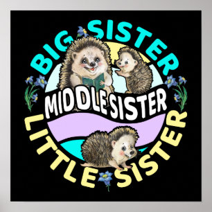 Poster Middle Sister est une grande et petite soeur