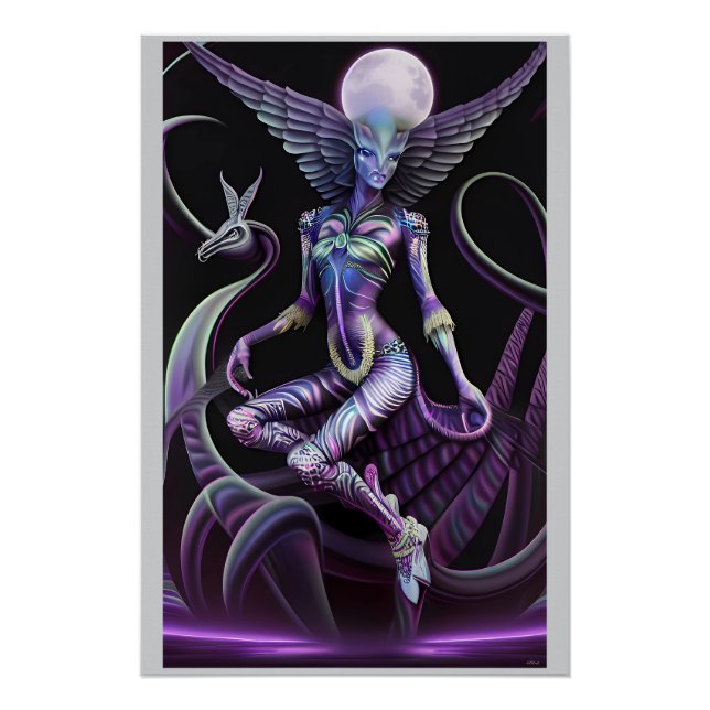 Poster Midnight Magic of the Lunar Maiden (Devant)