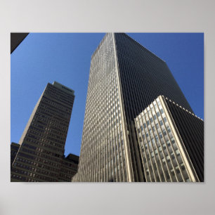 Poster Midtown Manhattan New York City Skyscrapers NYC