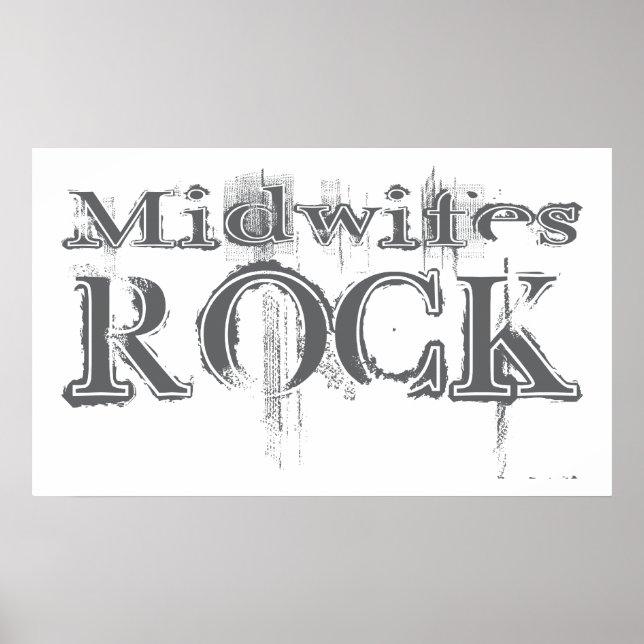 Poster Midwifes Rock (Devant)