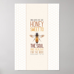 Poster Miel Bee