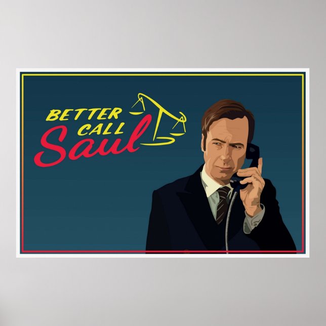 Poster Mieux appeler Saul (Devant)