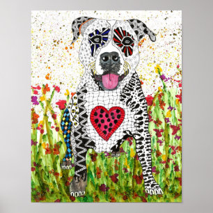 Poster mignon et coloré - 11x14"