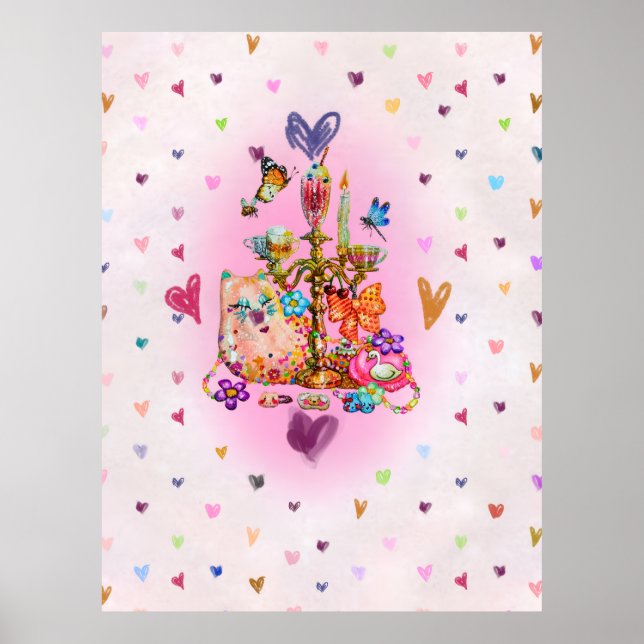 Poster Mignon Pastel (Devant)