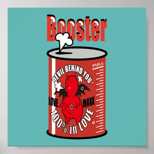 Poster Migny Shy Devil en AMOUR (Devant)