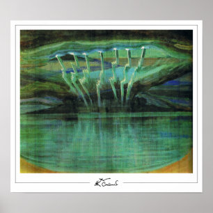 Poster Mikalojus Konstantinas Ciurlionis Zedign Art Post.