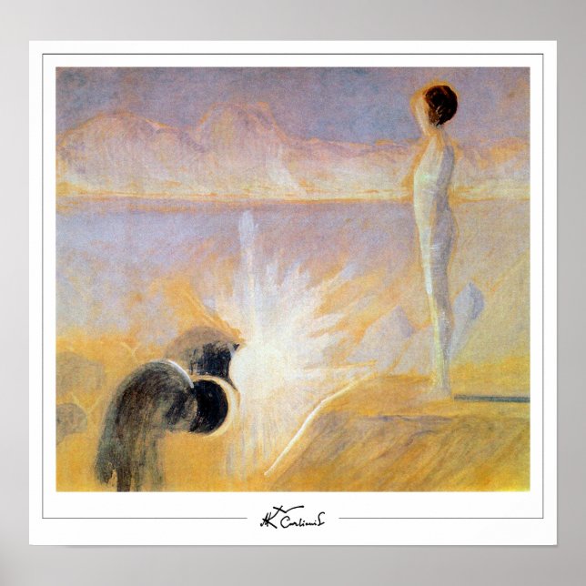 Poster Mikalojus Konstantinas Ciurlionis Zedign Art Post. (Devant)