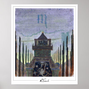 Poster Mikalojus Konstantinas Ciurlionis Zedign Art Post.