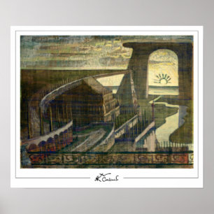 Poster Mikalojus Konstantinas Ciurlionis Zedign Art Post.
