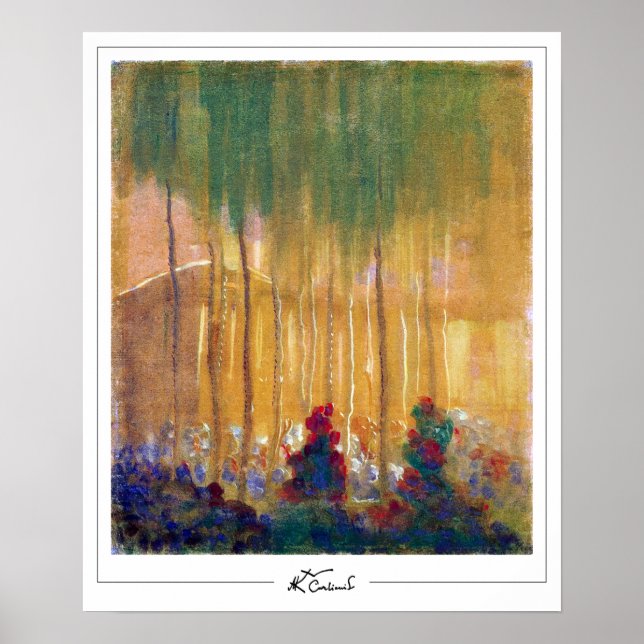 Poster Mikalojus Konstantinas Ciurlionis Zedign Art Post. (Devant)