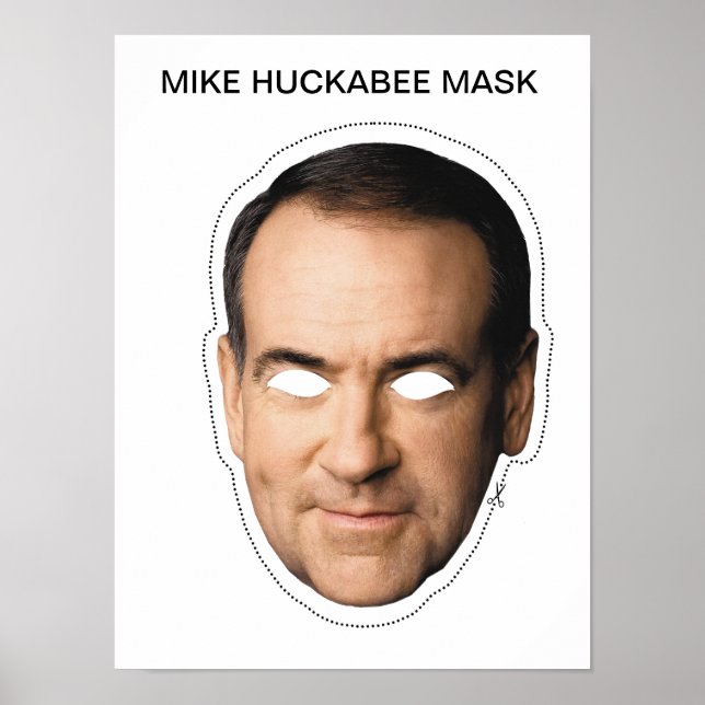 Poster Mike Huckabee Mask (Devant)