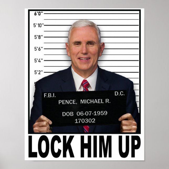 Poster Mike Pence - Le Verrouiller (Devant)