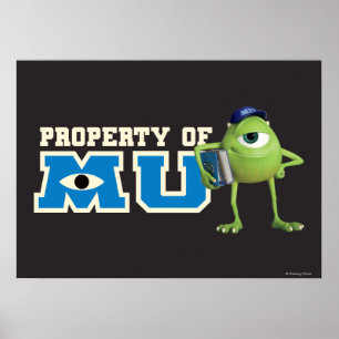 Poster Mike, propriété de MU