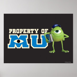 Poster Mike, propriété de MU