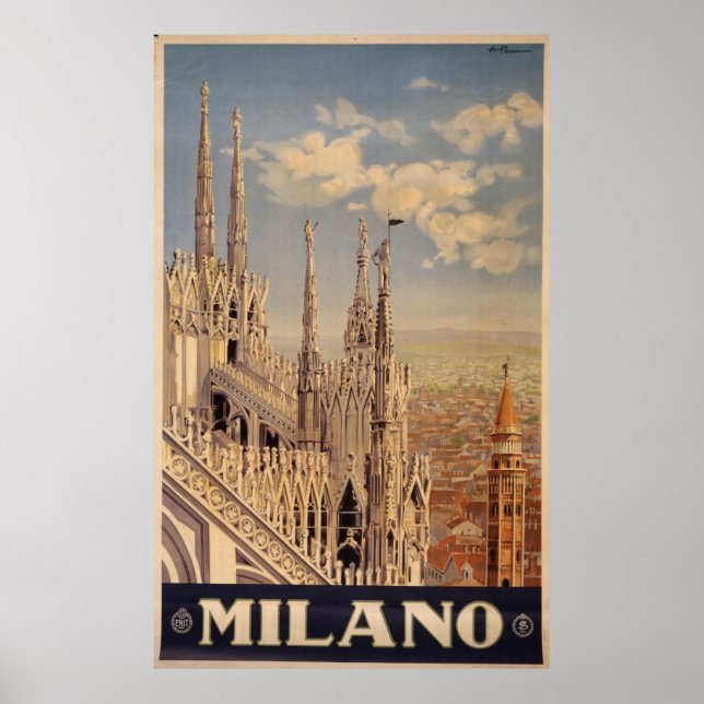 Poster Milan (Devant)