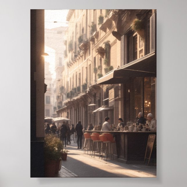 Poster Milan Espresso (Devant)