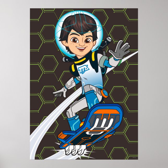 Poster Miles Callisto Riding Son Blastboard (Devant)