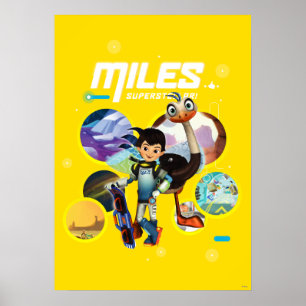 Poster Miles Superstellar & MERC Robotic Sidekick