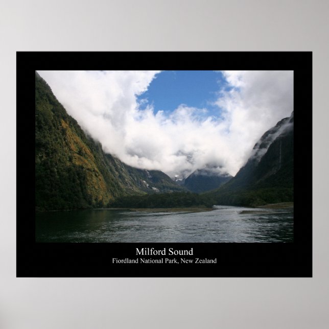 Poster Milford Sound 6 (Devant)