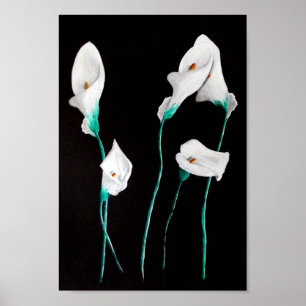 Poster Milieu 24x20 d'impression d'affiche de lis