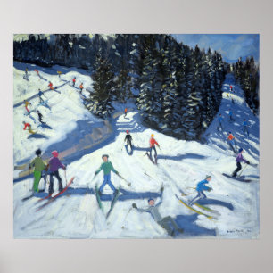 Poster Milieu de la matinée sur la piste 2004
