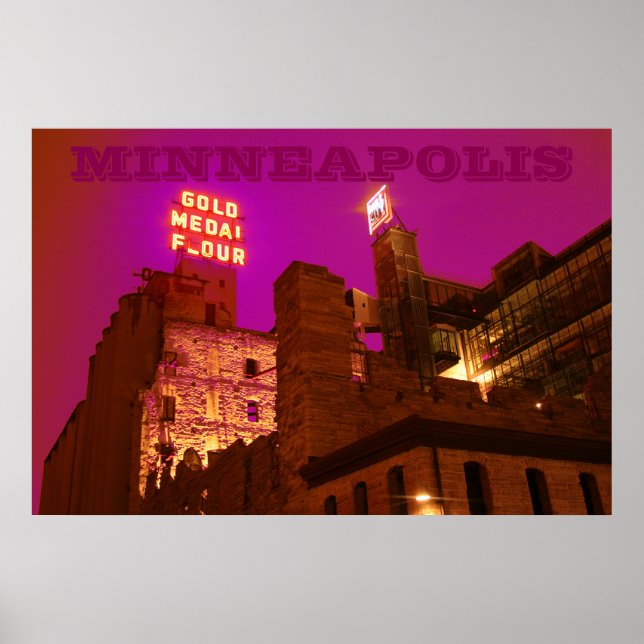 Poster Mill City la nuit (Devant)