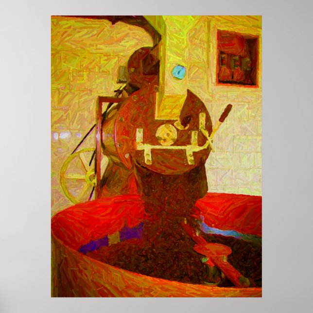 POSTER MILL DE CAFÉ (Devant)