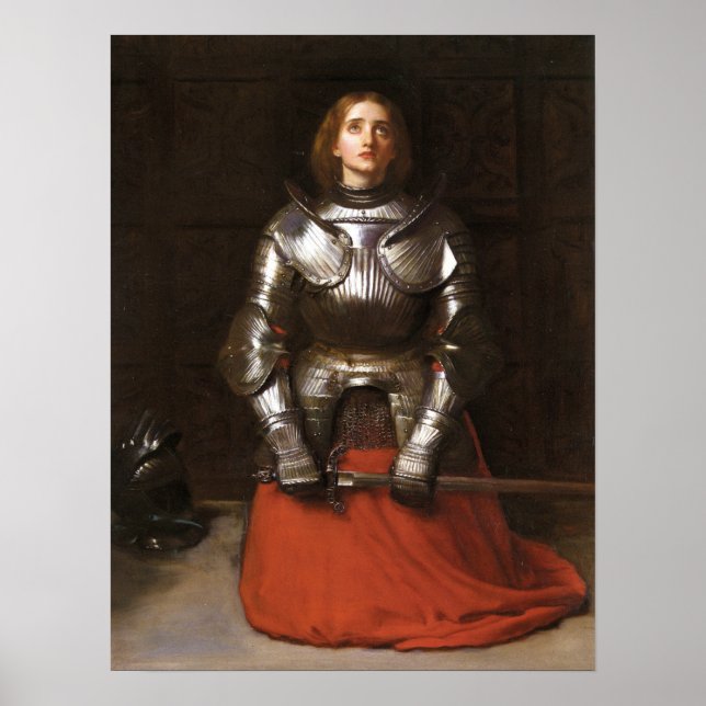 Poster Millais - Jeanne D'Arc (Devant)