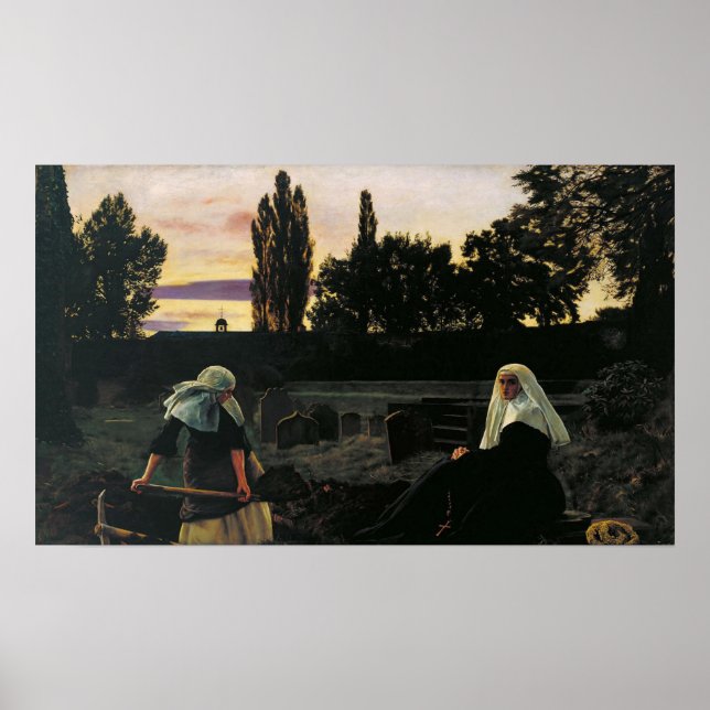 Poster Millais - La Vale Du Repos (Devant)