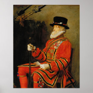 Poster Millais - Le Garde de Yeoman