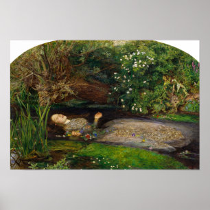 Poster Millais - Ophelia
