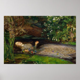 Poster Millais Ophelia CC0008