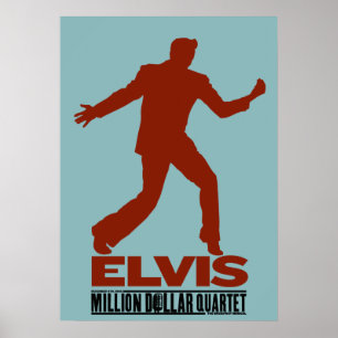 Poster Million Dollar Quartet Elvis