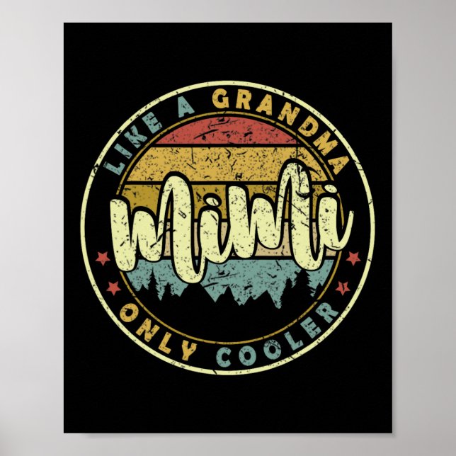 Poster Mimi Comme Une Grand-Mère Seulement Glacière Migno (Devant)