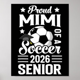 Poster Mimi fière d'une finissante de soccer 2026