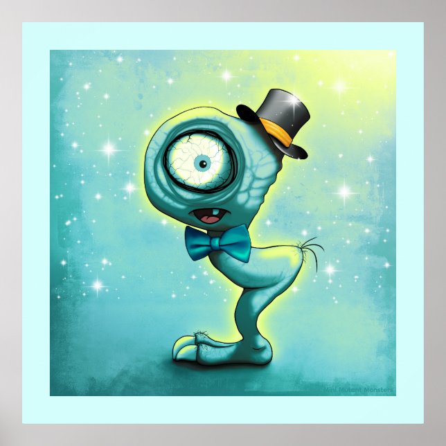 Poster Mimo un mignon petit monstre (Devant)