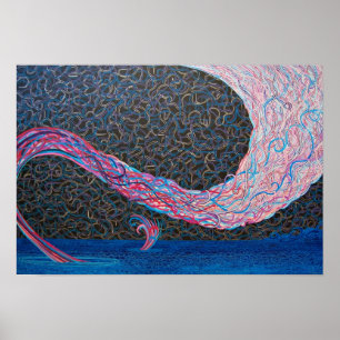 Poster Mindscape d'écoulement optimal par Meghan Oona