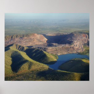 Poster Mine de diamants d'Argyle