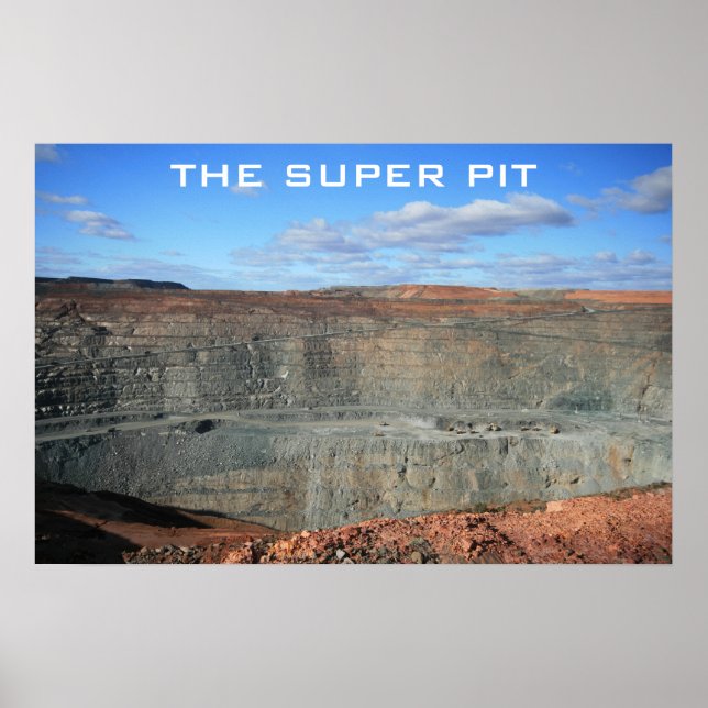 Poster Mine de Kalgoorlie (Devant)