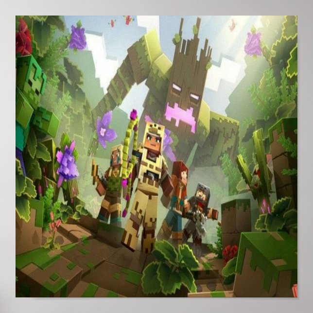 Poster Minecraftdungeons (Devant)