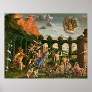 Poster Minerva pourchasser les vices
