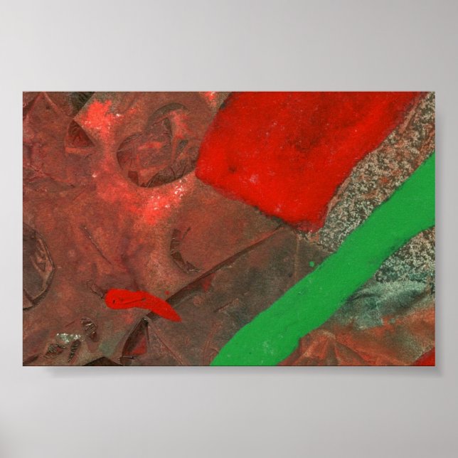 Poster Mini-affiche d'art Abstrait (Devant)