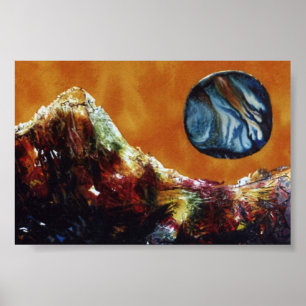 Poster Mini-affiche de science-fiction