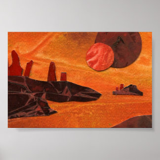 Poster Mini-affiche de science-fiction