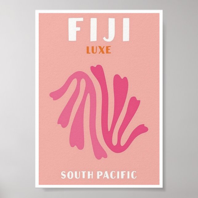 Poster Mini-affiche - Fiji Luxe (Devant)