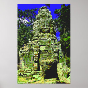 Poster Mini Bayon [Redux] ... Siem Reap, Cambodia