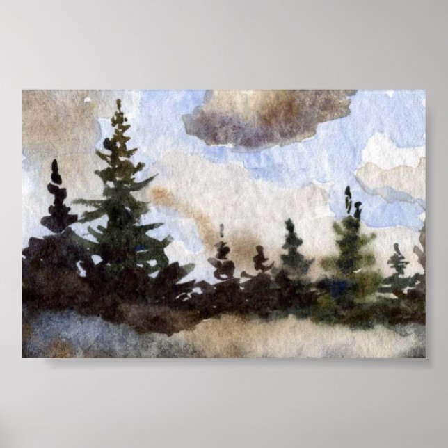 Poster Mini-Poster de Pinescape (Devant)