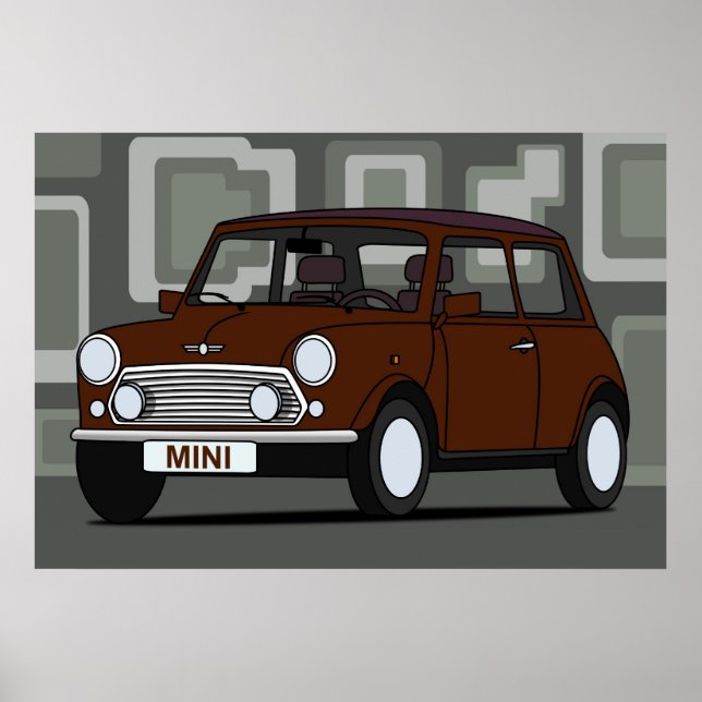 Poster Mini rétro (Devant)