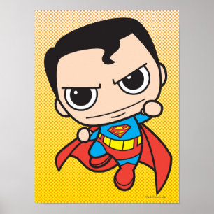 Poster Mini Superman volant