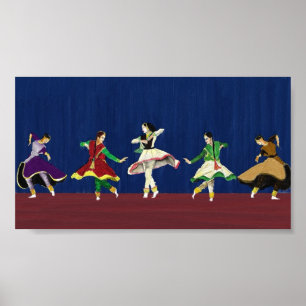 Poster Miniature des danseurs de Kathak